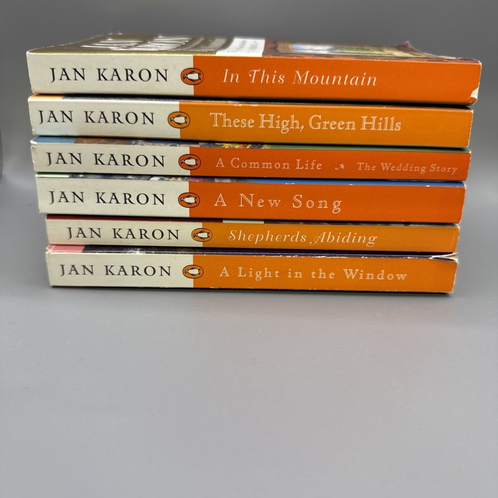 Jan Karon Mitford Series 6 Book Lot At Home Light Window Canaan Common Life
